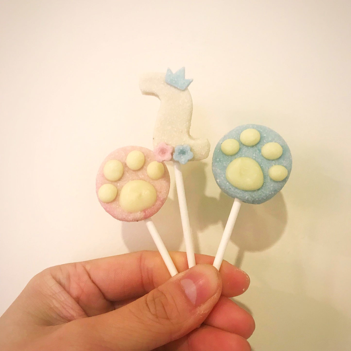 Edible Number Cake Topper Set 3pcs