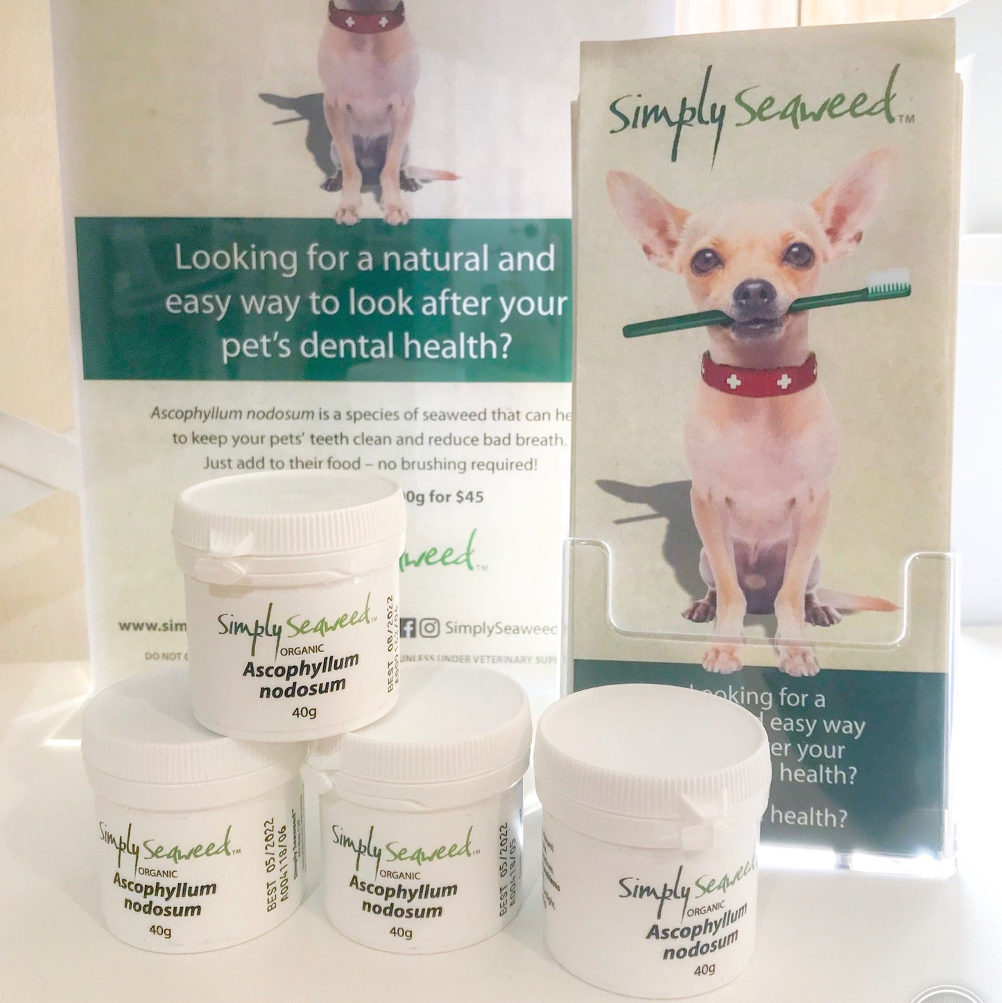 100% Organic Simply Seaweed Pet Dental Remedy