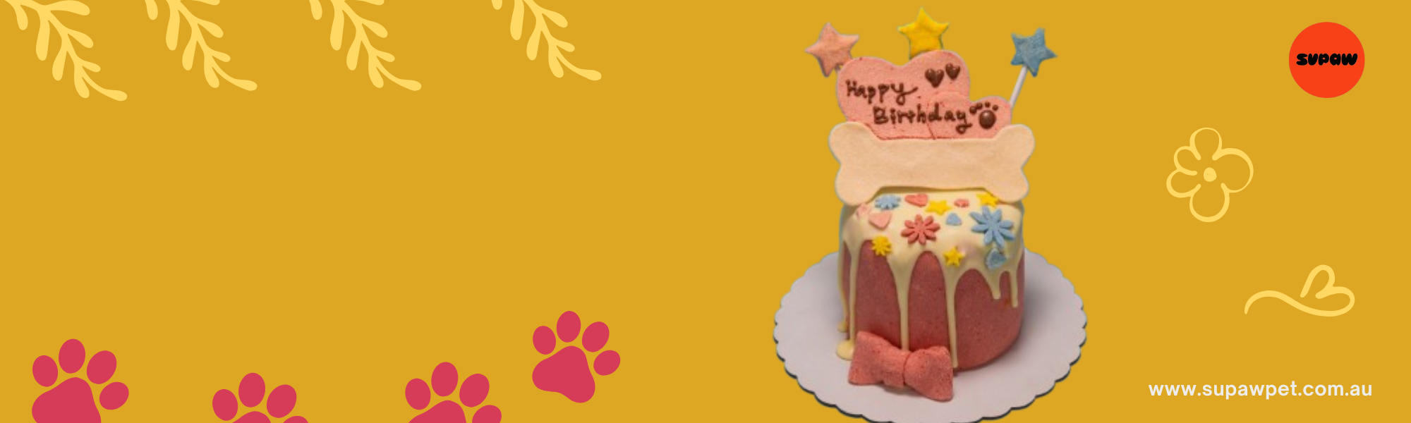 Celebrate with Special Dog Birthday Cakes at Supaw Pet Bakery