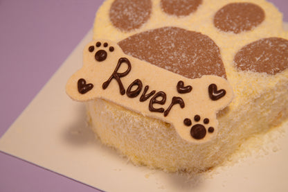 Fuzzy Paw Cake