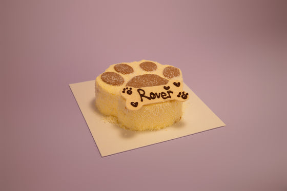 Fuzzy Paw Cake