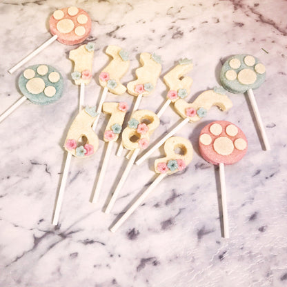 Edible Number Cake Topper Set 3pcs