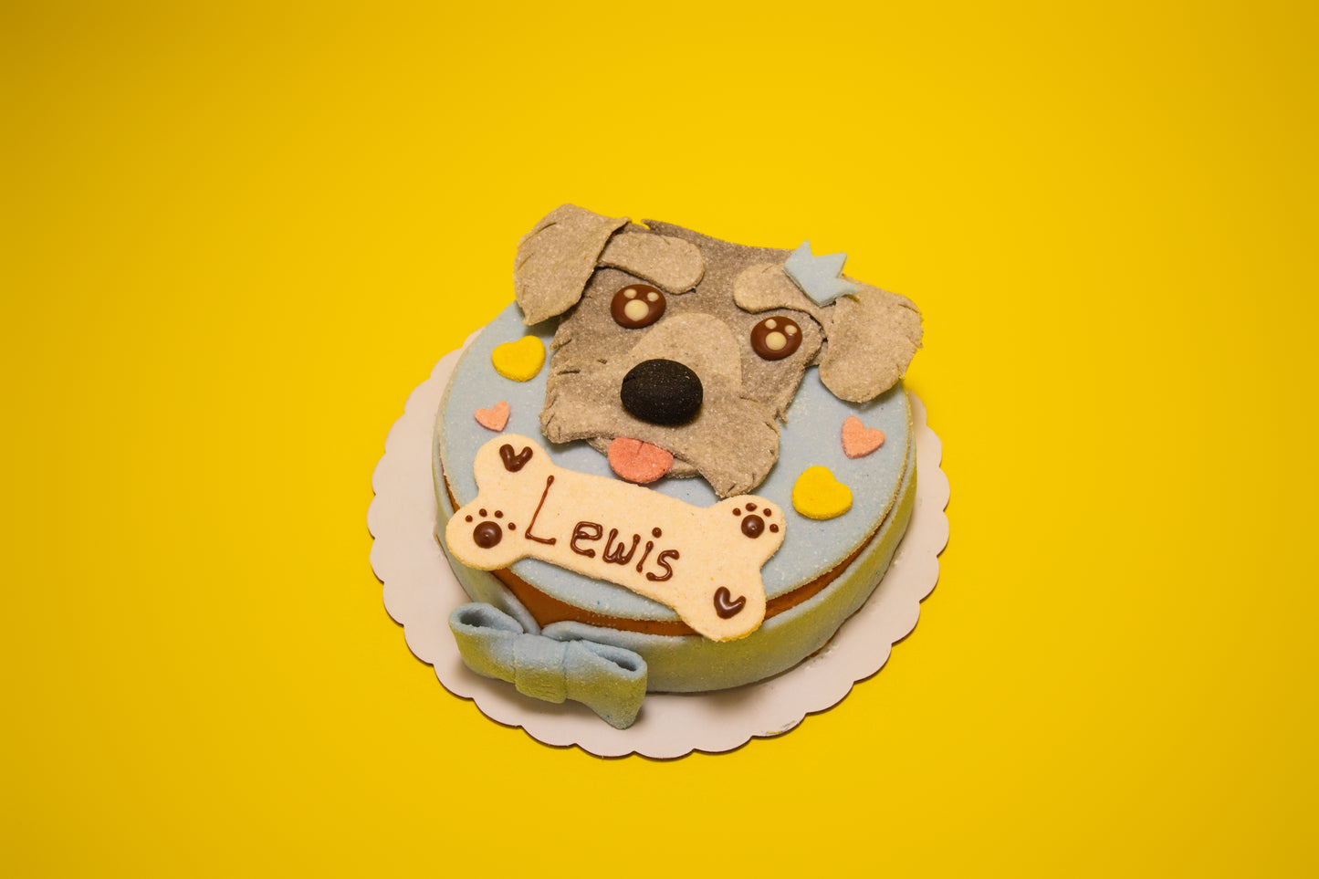 Portrait Cake For Dog