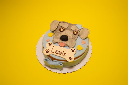 Portrait Cake For Dog